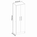 Armário Organizador Multiuso Com 4 Prateleiras - Branco